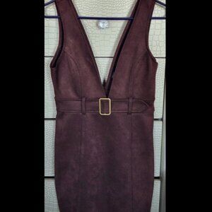 Forever 21 Brown Jumper Dress Size M